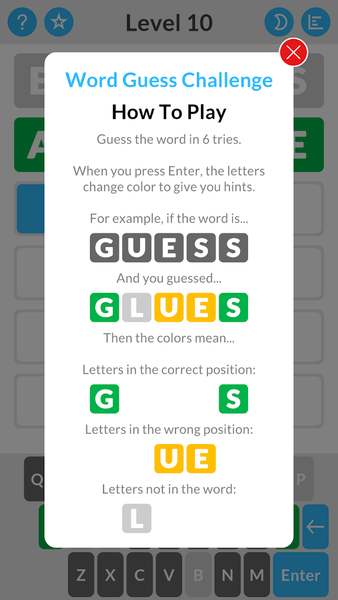 Word Guess Challenge - عکس بازی موبایلی اندروید
