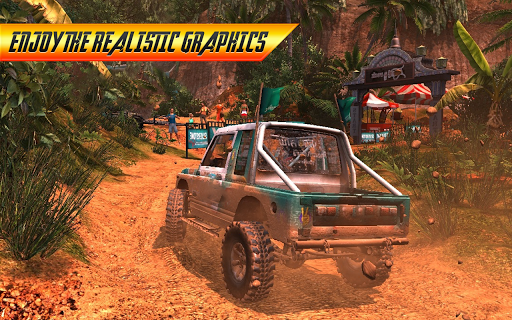 Offroad Jeep Driving Simulator - Gameplay image of android game