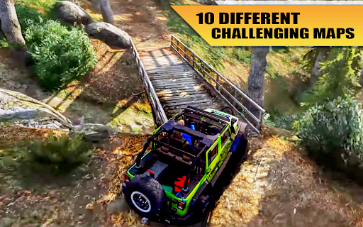 Off Road Jeep Drive Simulator - عکس بازی موبایلی اندروید