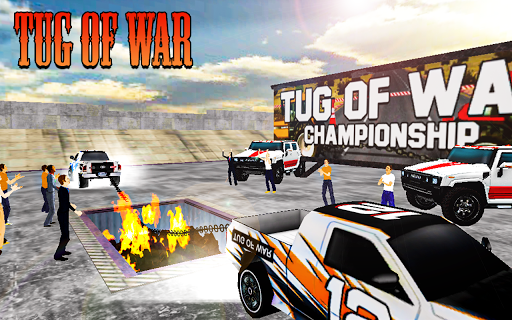 Tug of War: Car Pull Game - Gameplay image of android game