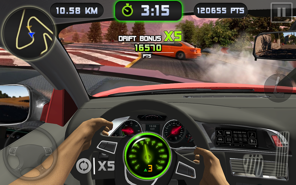 Racing In Car: Car Racing Game - Gameplay image of android game