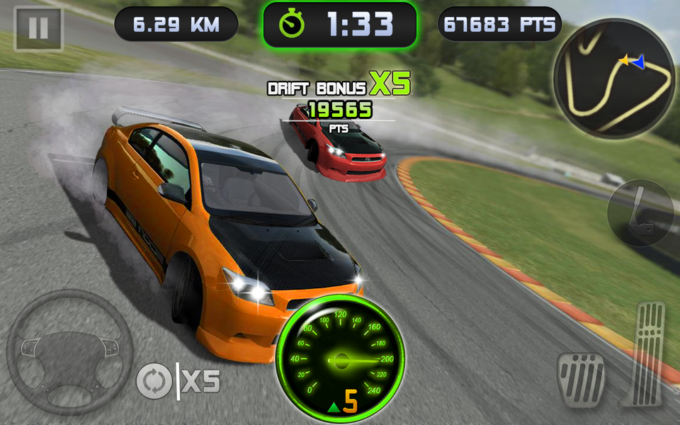 Racing In Car: Car Racing Game - Gameplay image of android game