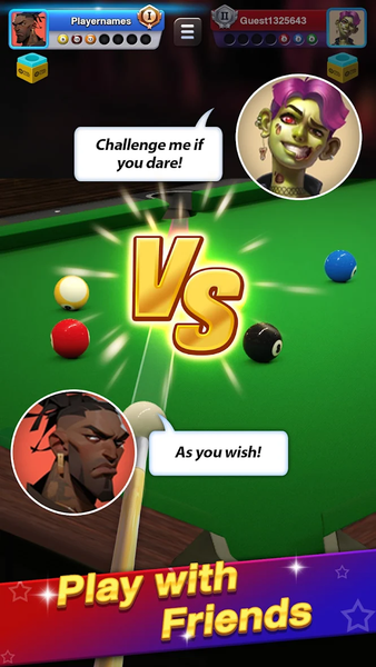 Pool Rival - Gameplay image of android game