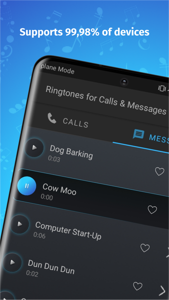 Ringtones for Calls & Messages - عکس برنامه موبایلی اندروید