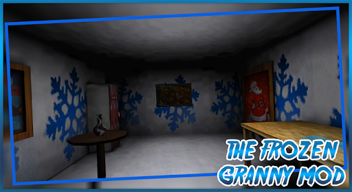 Granny Scary Remake Frozen MOD - Gameplay image of android game