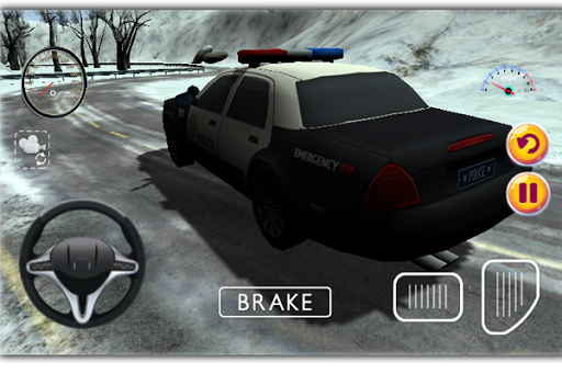 Police Car Driving Game 3D - Gameplay image of android game