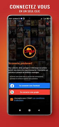 CINAF - Image screenshot of android app