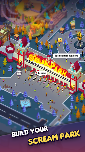 Idle Scream Park - Gameplay image of android game