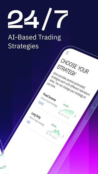 Stoic AI: Crypto Trading Bot - Image screenshot of android app