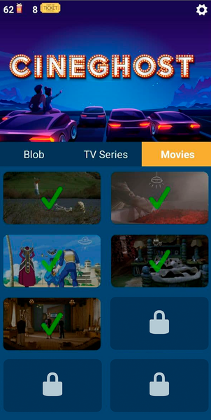 CineGhost Movie Picture Trivia - عکس برنامه موبایلی اندروید