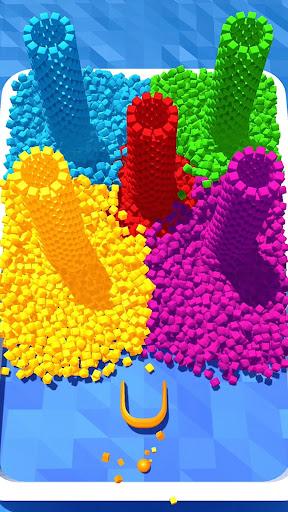 Collect Cubes - ASMR Puzzle - Gameplay image of android game