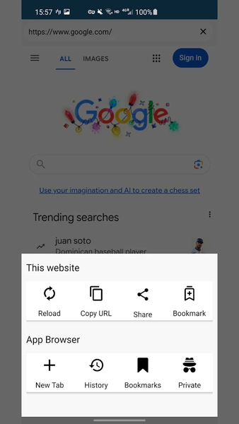 Cac Browser - عکس برنامه موبایلی اندروید