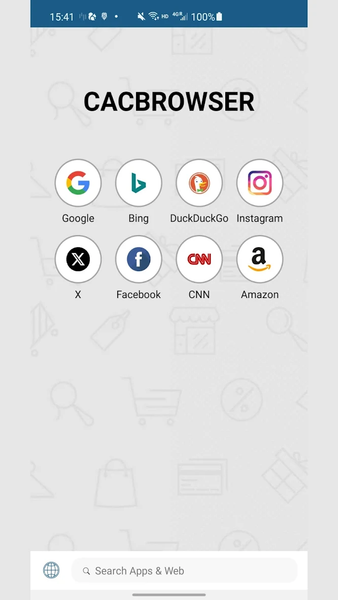 Cac Browser - عکس برنامه موبایلی اندروید