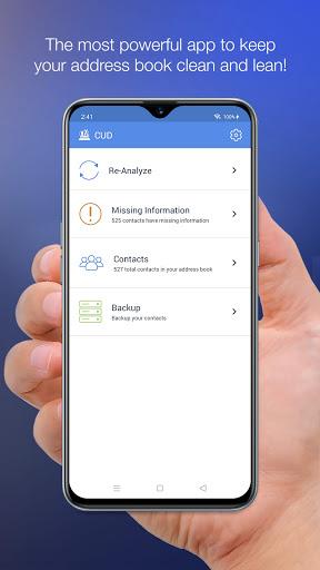 Cleanup Duplicate Contacts - عکس برنامه موبایلی اندروید