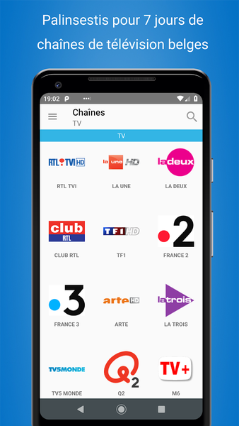 TV Listings Belgium - Image screenshot of android app