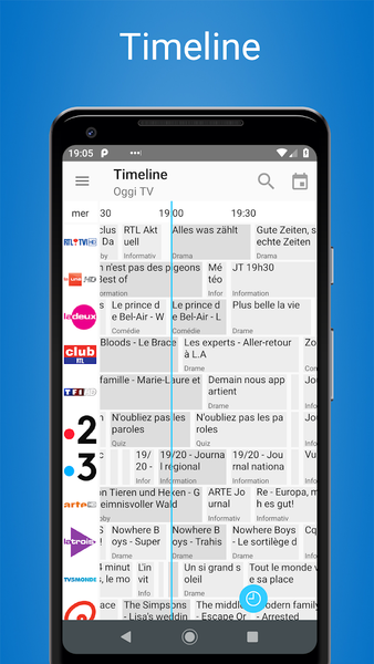 TV Listings Belgium - Image screenshot of android app