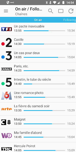 TV Listings France Cisana TV+ - Image screenshot of android app