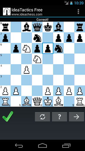Chess tactics - Ideatactics - Gameplay image of android game