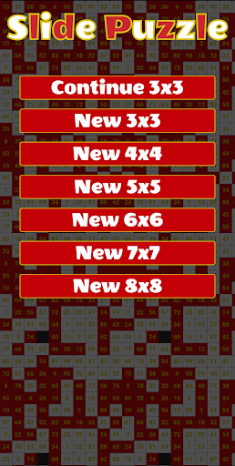 Slide puzzle 15 - Image screenshot of android app