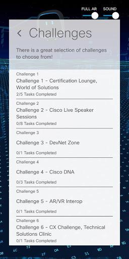 Cisco AR Challenge - عکس برنامه موبایلی اندروید