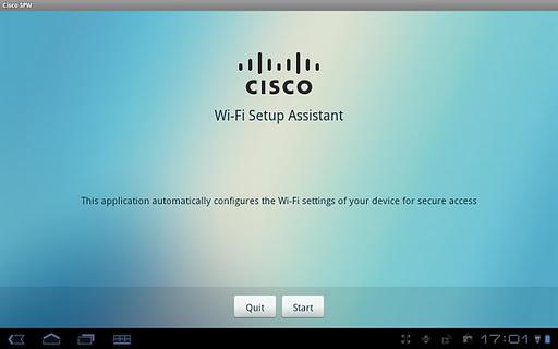 Cisco Network Setup Assistant - Image screenshot of android app