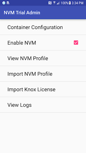 Network Visbility Trial Admin - Image screenshot of android app