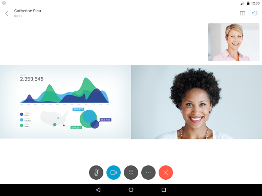 Cisco Jabber - عکس برنامه موبایلی اندروید