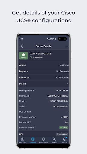 Cisco Intersight - عکس برنامه موبایلی اندروید