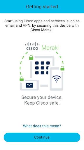 Cisco eStore Mobile Setup - عکس برنامه موبایلی اندروید