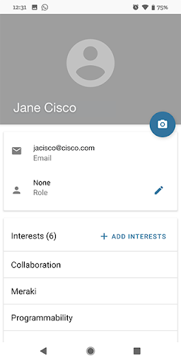 Cisco SalesConnect - Image screenshot of android app