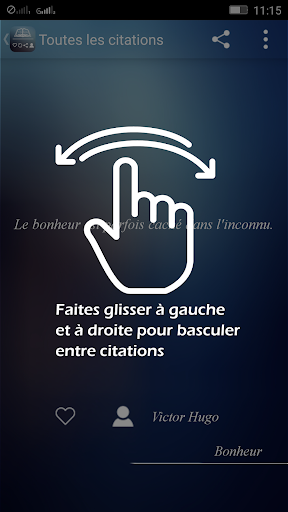 Citations en français - عکس برنامه موبایلی اندروید