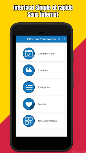 Citations Proverbes Touchants - عکس برنامه موبایلی اندروید