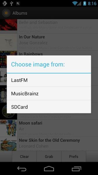 Album Art Grabber - Image screenshot of android app