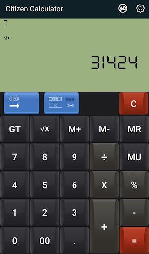 Citizen Calculator - عکس برنامه موبایلی اندروید