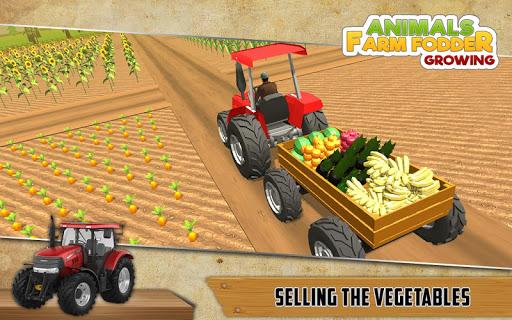 Animal Farm Fodder Growing & Harvesting Simulator - عکس بازی موبایلی اندروید