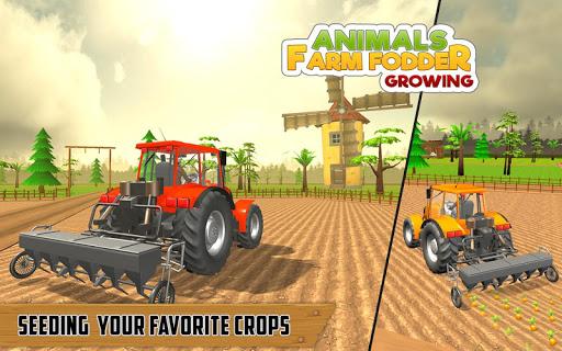 Animal Farm Fodder Growing & Harvesting Simulator - عکس بازی موبایلی اندروید