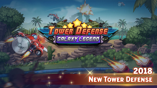 Tower Defense: Galaxy Legend - Gameplay image of android game