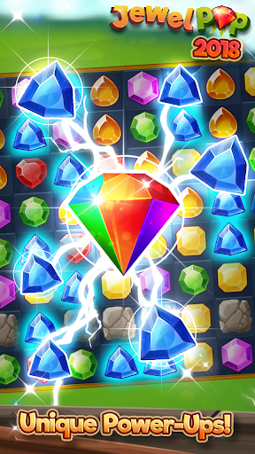 Jewel Pop: Match 3 Legend - Gameplay image of android game