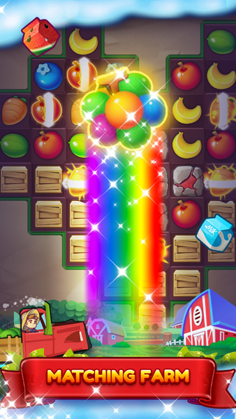 Juice store: Match 3 Puzzle - Gameplay image of android game