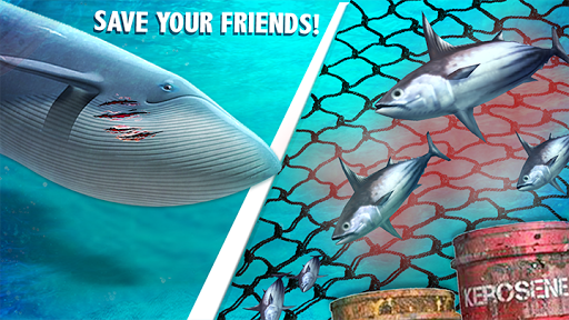Blue Whale Simulator - Game - عکس بازی موبایلی اندروید