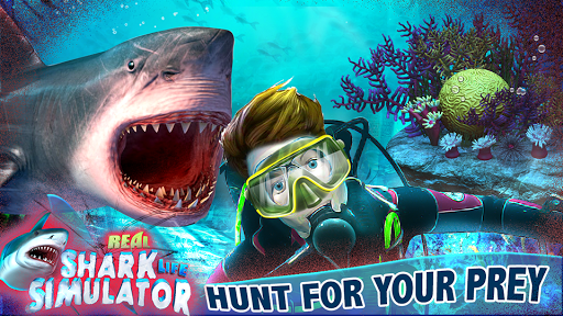 Real Shark Life - Shark Sim - Gameplay image of android game