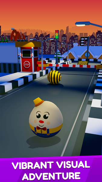City Ball Run Game: Ball Games - Gameplay image of android game