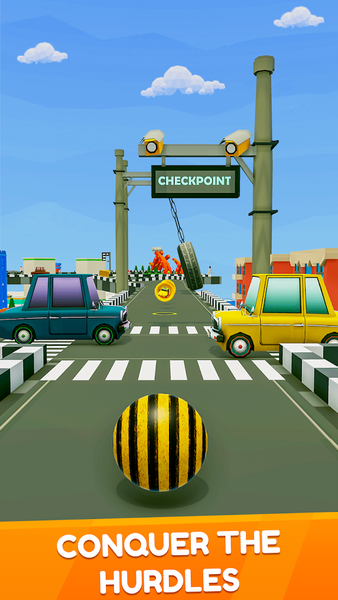 City Ball Run Game: Ball Games - Gameplay image of android game