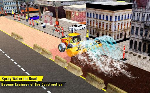 City Builder Real Road Construction - Gameplay image of android game