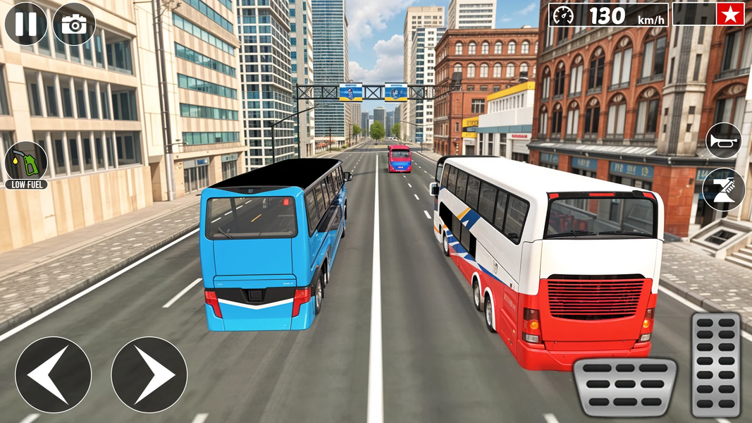 Coach Bus Sim: Bus Games - Gameplay image of android game