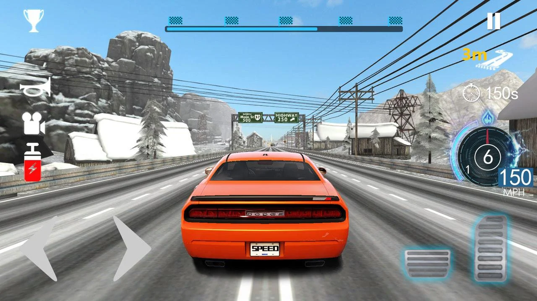 City Car Racing - Gameplay image of android game
