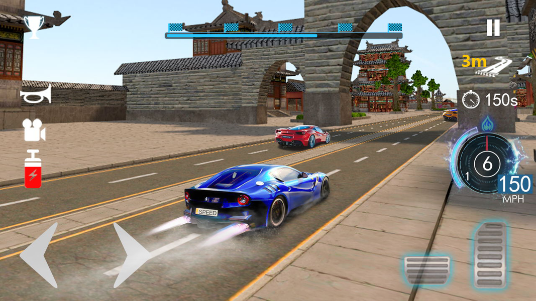 City Car Racing - Gameplay image of android game