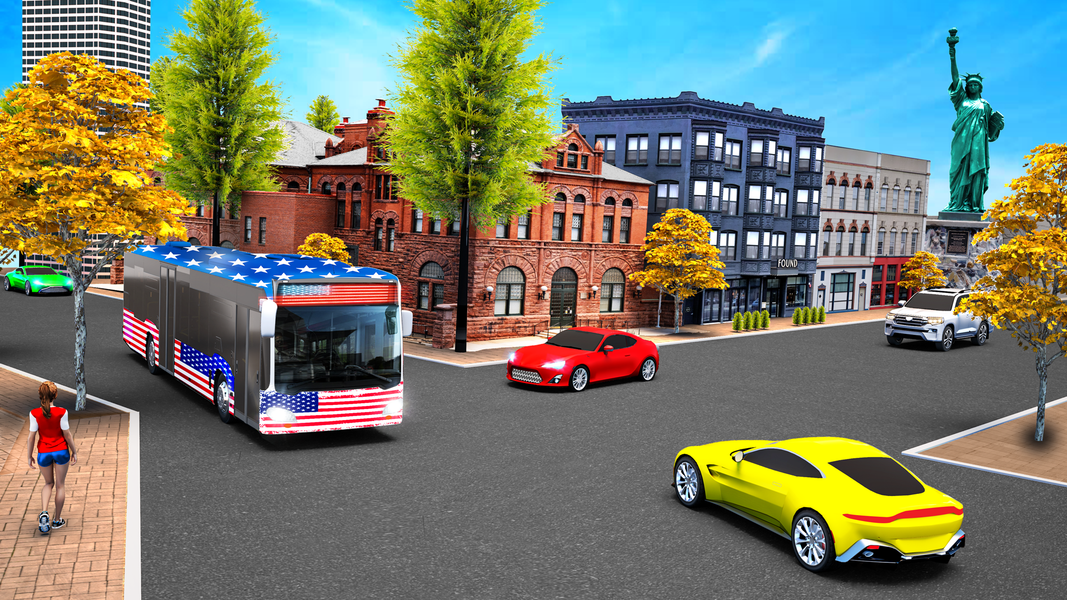 Coach Bus Simulator Bus Games - Gameplay image of android game