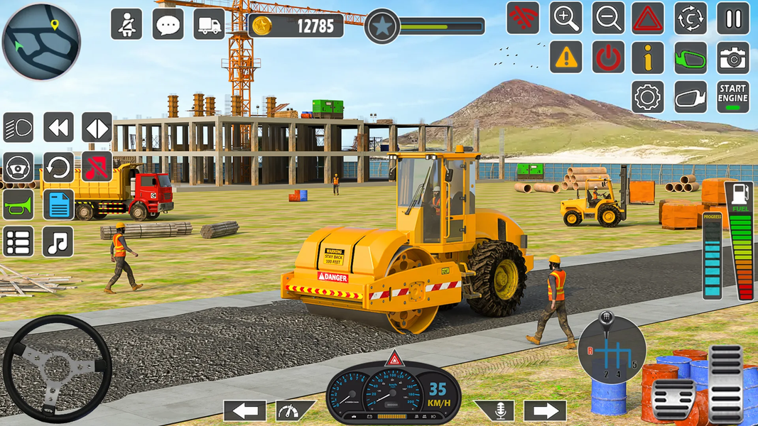 US Construction Game Simulator - عکس بازی موبایلی اندروید