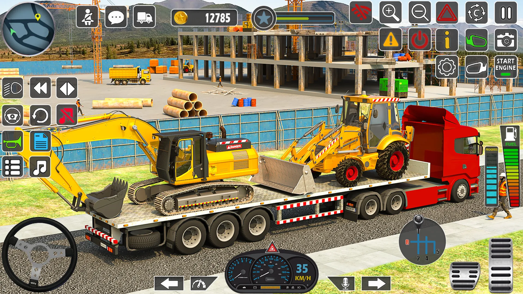 US Construction Game Simulator - عکس بازی موبایلی اندروید